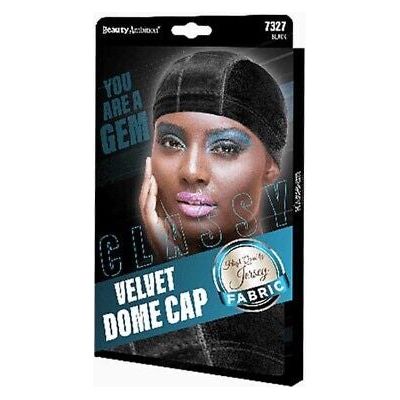 Beauty ambition velvet dome cap