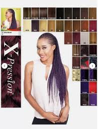 X-pression ultra braid stretched colour: 27 165g 45"