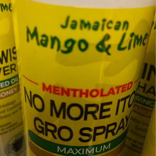 Jamaican Mango & Lime Mentholated No More Itch Gro Spray