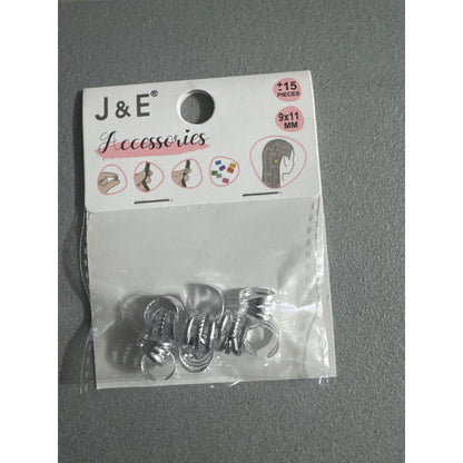 Sliver hair ring/clip
