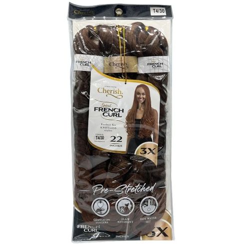 Cherish bulk 3X PS spiral french curl 22”
